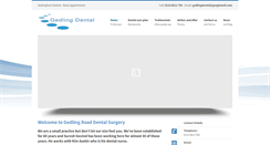 Desktop Screenshot of gedlingdental.com